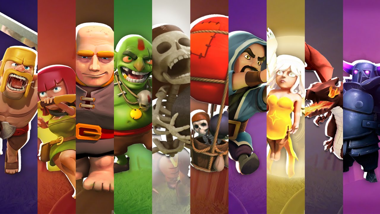 Clash Of Clans Wallpaper Heroes Units City Wallpaper And Artworks