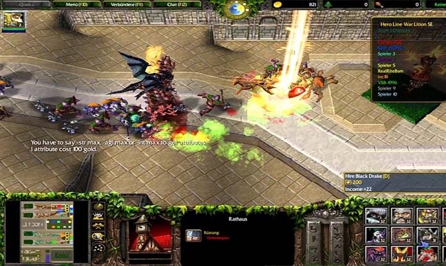   Hero Line Wars  Warcraft 3