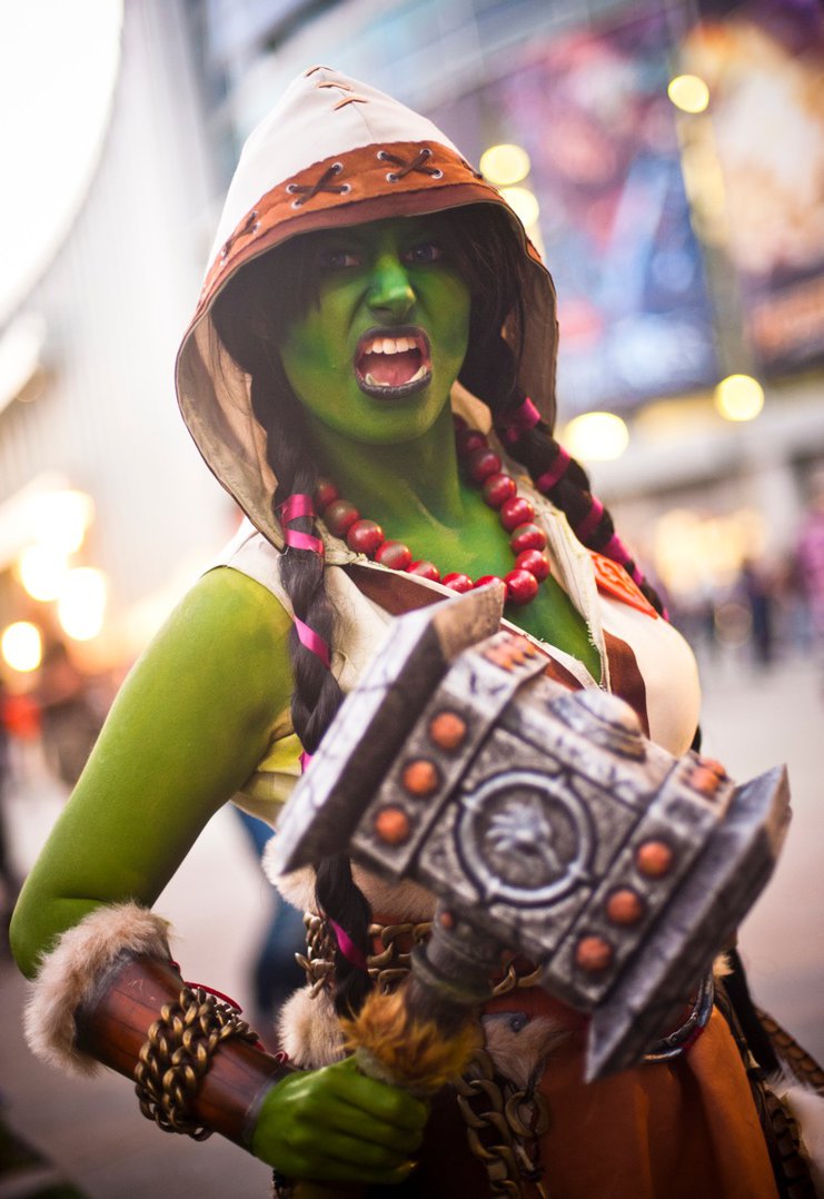 costume warcraft orc World of