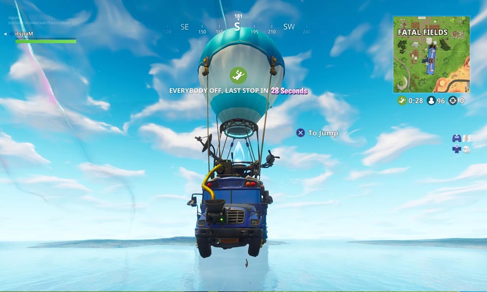 Fortnite Battle Bus