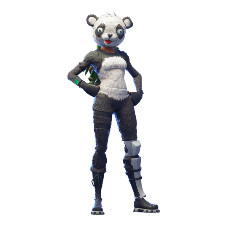 P.A.N.D.A Team Leader - Fortnite Skins - Cute Panda Outfit