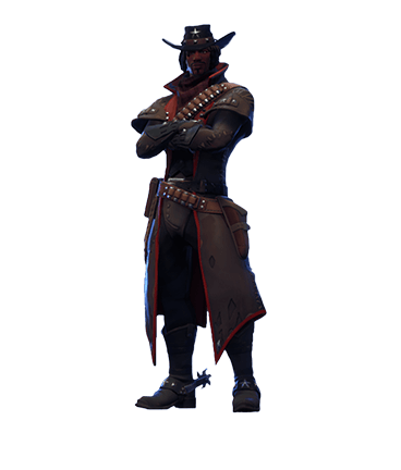 Deadfire Reactive Fortnite Skin Cowboy Undead Ghost Outfit