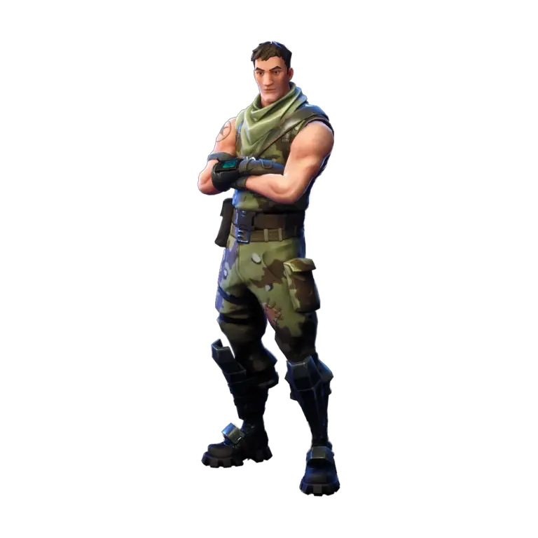 Highrise Assault Trooper - Fortnite Skins - Male Military Outfit