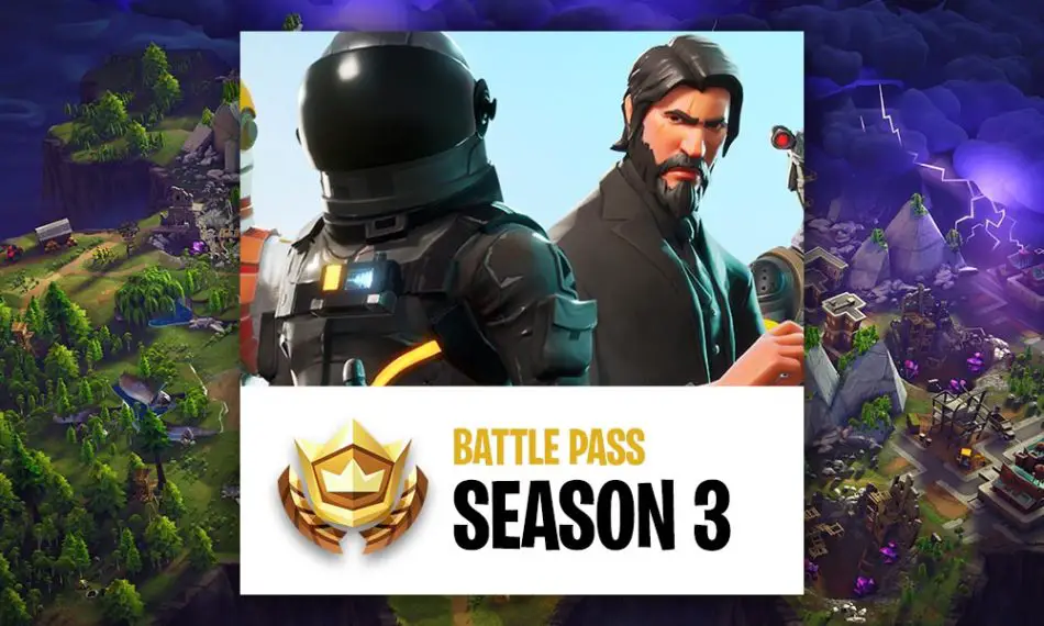 fortnite battle pass season 3 - season 3 fortnite free pass