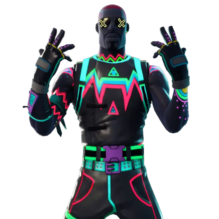 Liteshow - Fortnite Skin - Neon Light Outfit