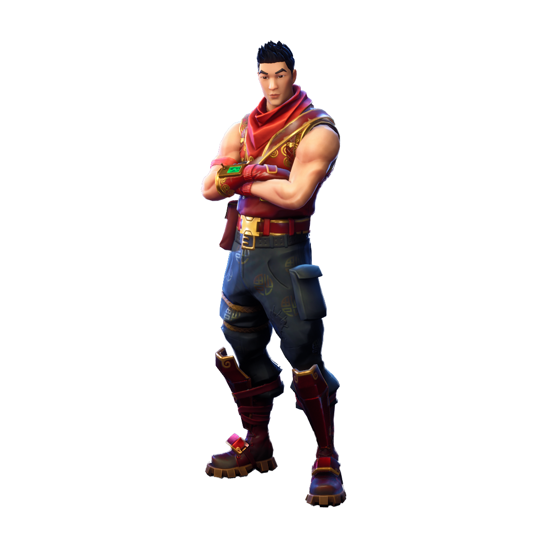 Crimson Scout - Fortnite Skin - Chinese Outfit