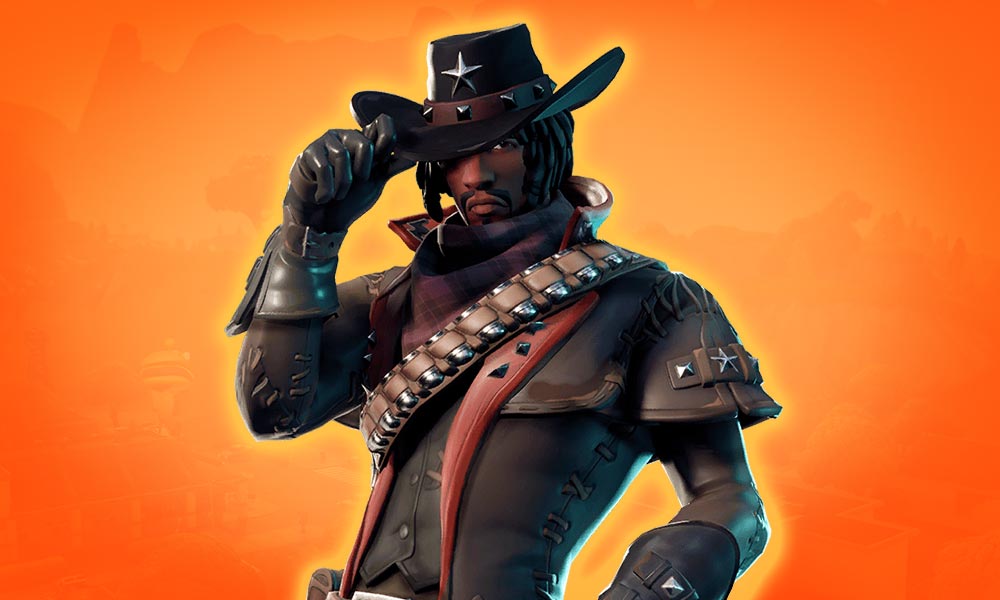 ▷ Deadfire - Reactive Fortnite Skin - Cowboy Undead Ghost Outfit.