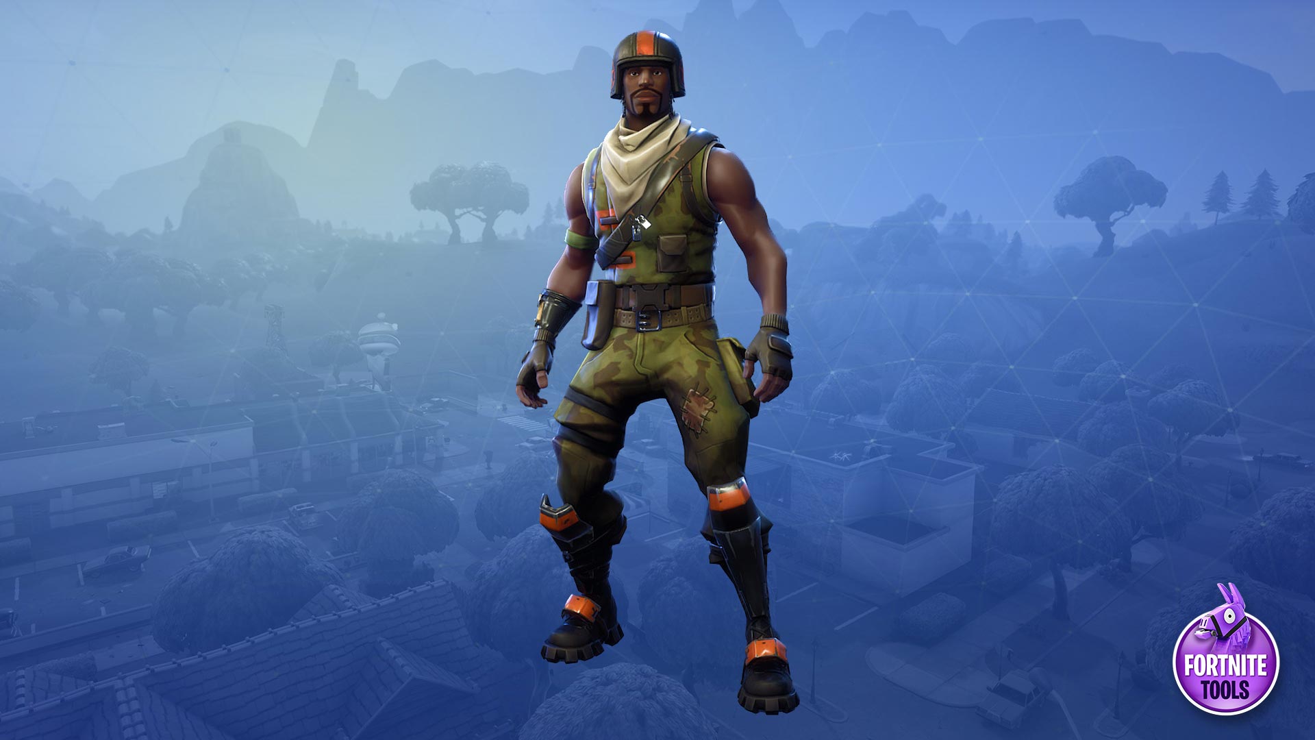 Aerial Assault Trooper - Fortnite Skin - Military Cannon Outfit