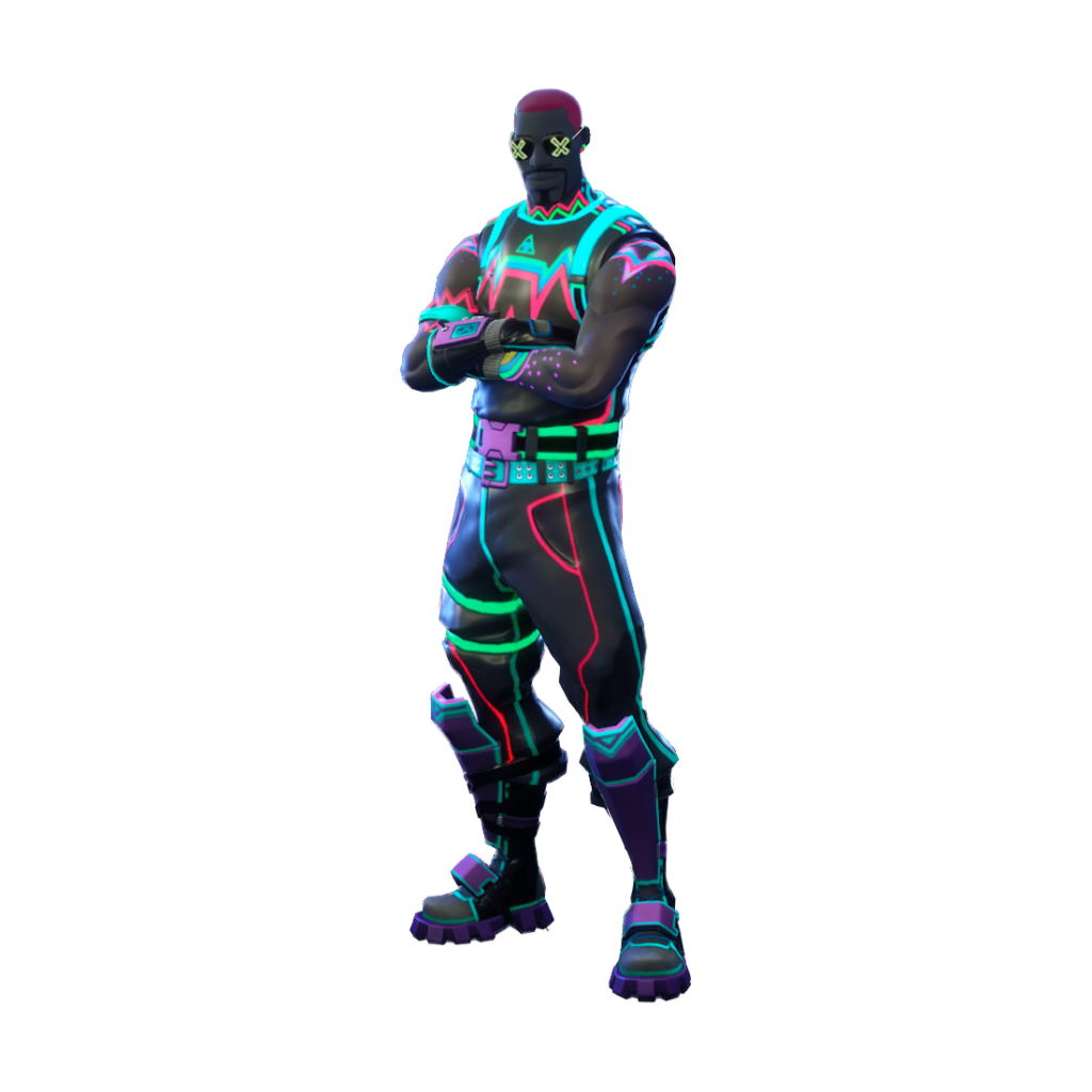 Liteshow Fortnite Skin Neon Light Outfit 