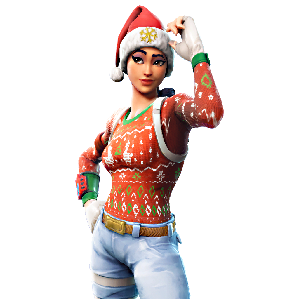 Nog Ops - Fortnite Skin - Female XMAS Outfit