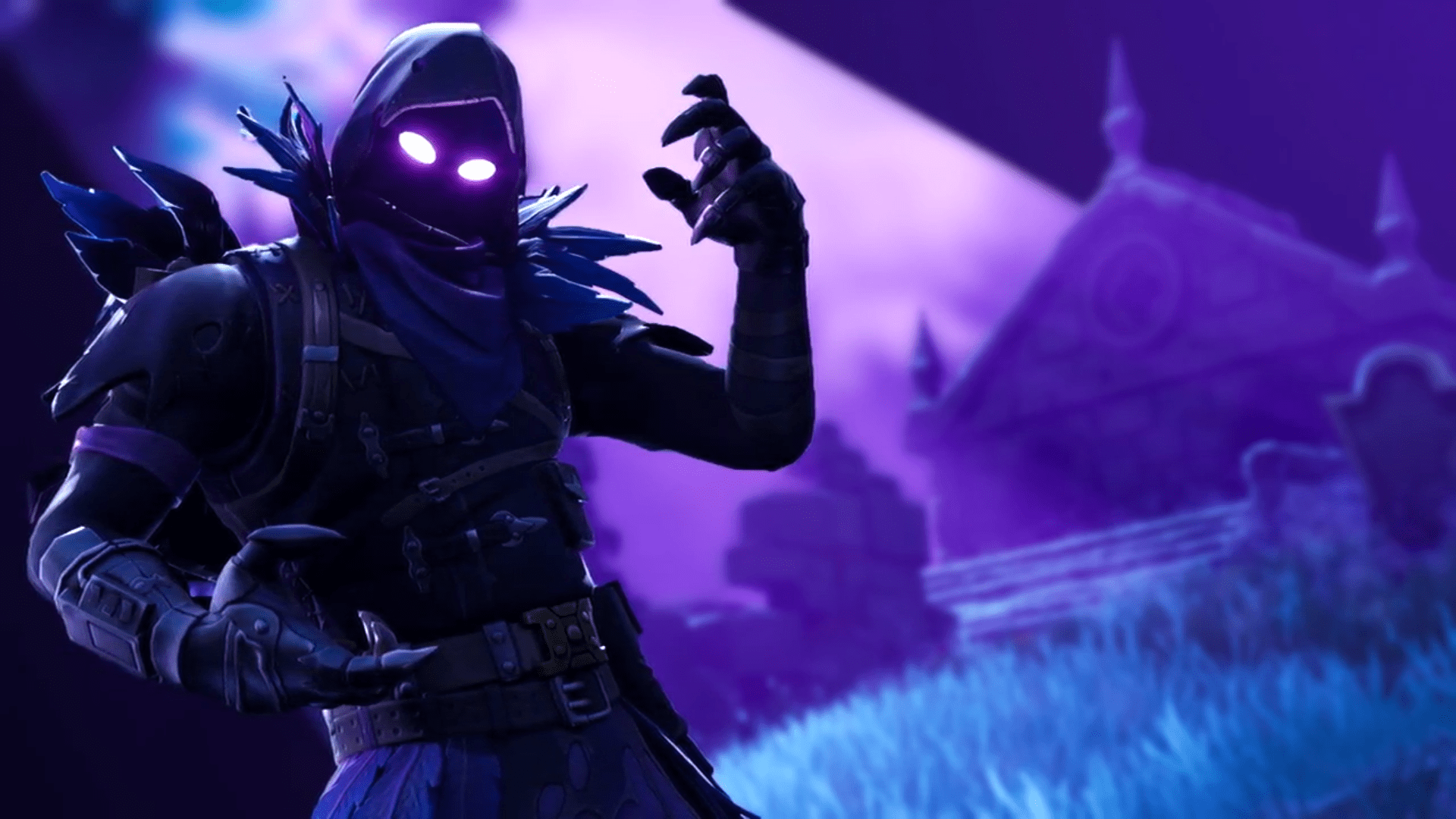 Raven - Fortnite Skin - Popular Dark Raven Feather Outfit