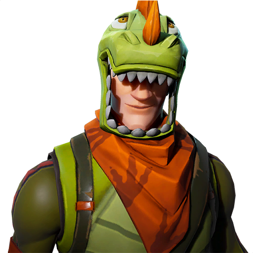 Rex- Fortnite Skin - Green Dinosaur Outfit