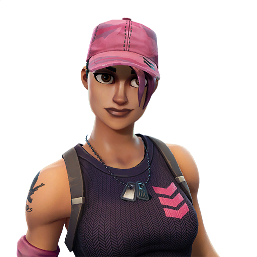 Rose Team Leader - Fortnite Skin - Military Female Outfit