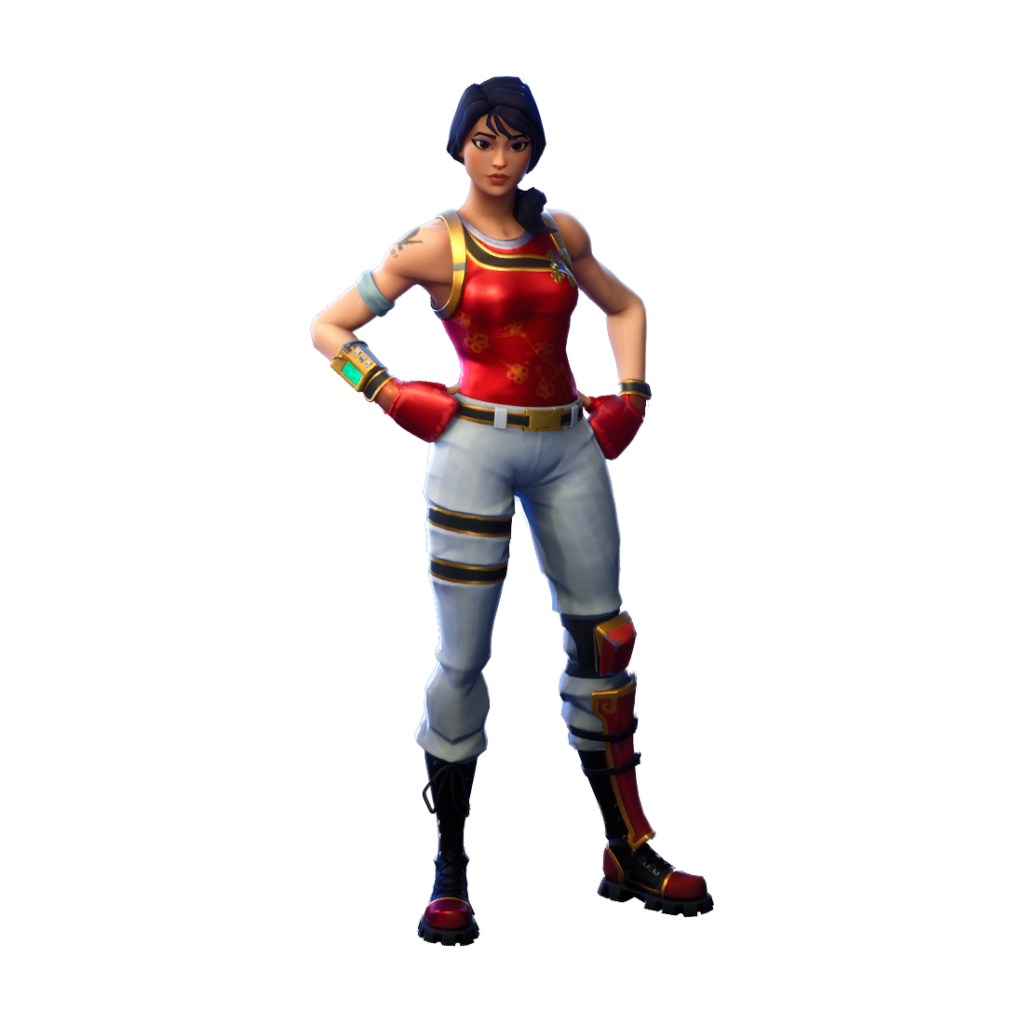 Scarlet Defender - Fortnite Skin - Female Chinese Outfit