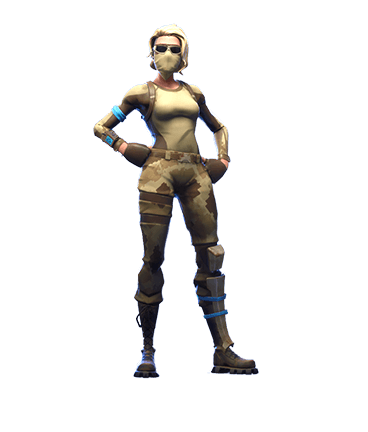 Scorpion - Fortnite Skin - Female Desert Combat Outfit