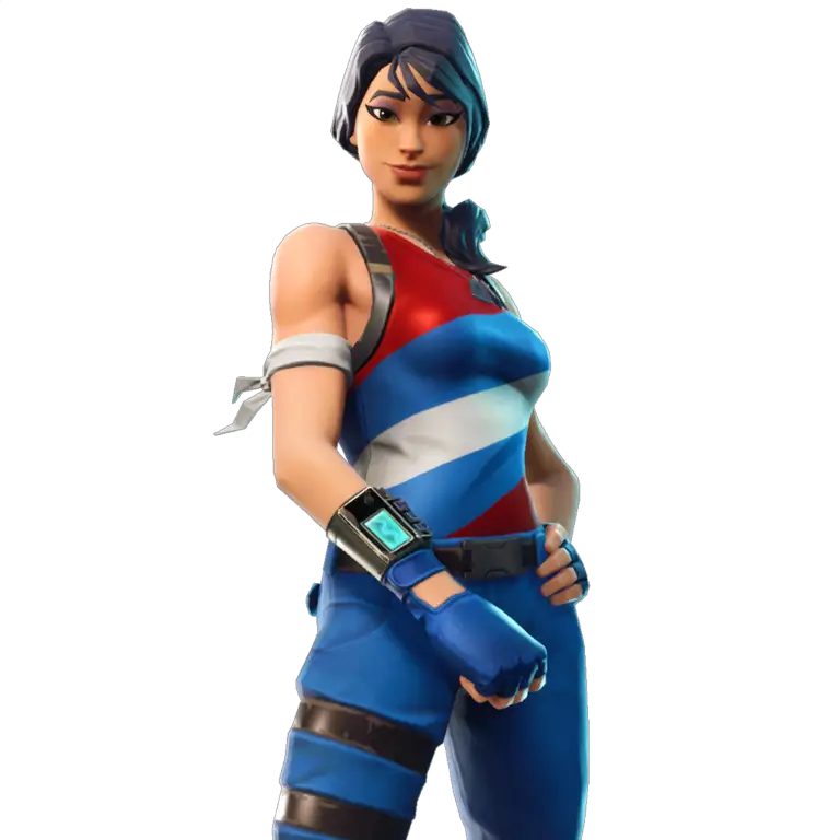 Star Spangled Ranger - Fortnite Skin - US Independence Female Outfit