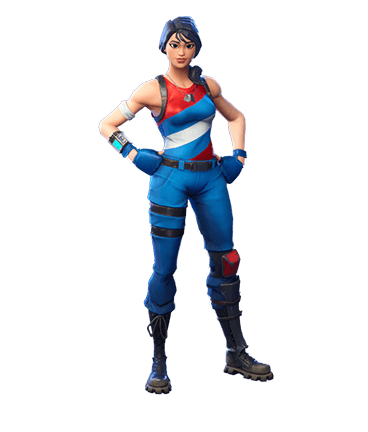 Star Spangled Ranger - Fortnite Skin - US Independence Female Outfit