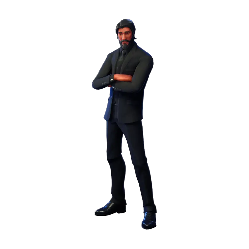 The Reaper - Fortnite Skin - Black suited Hitman Outfit