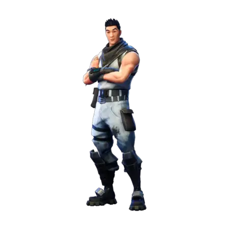 Trooper - Fortnite Skin - Icy Soldier Outfit