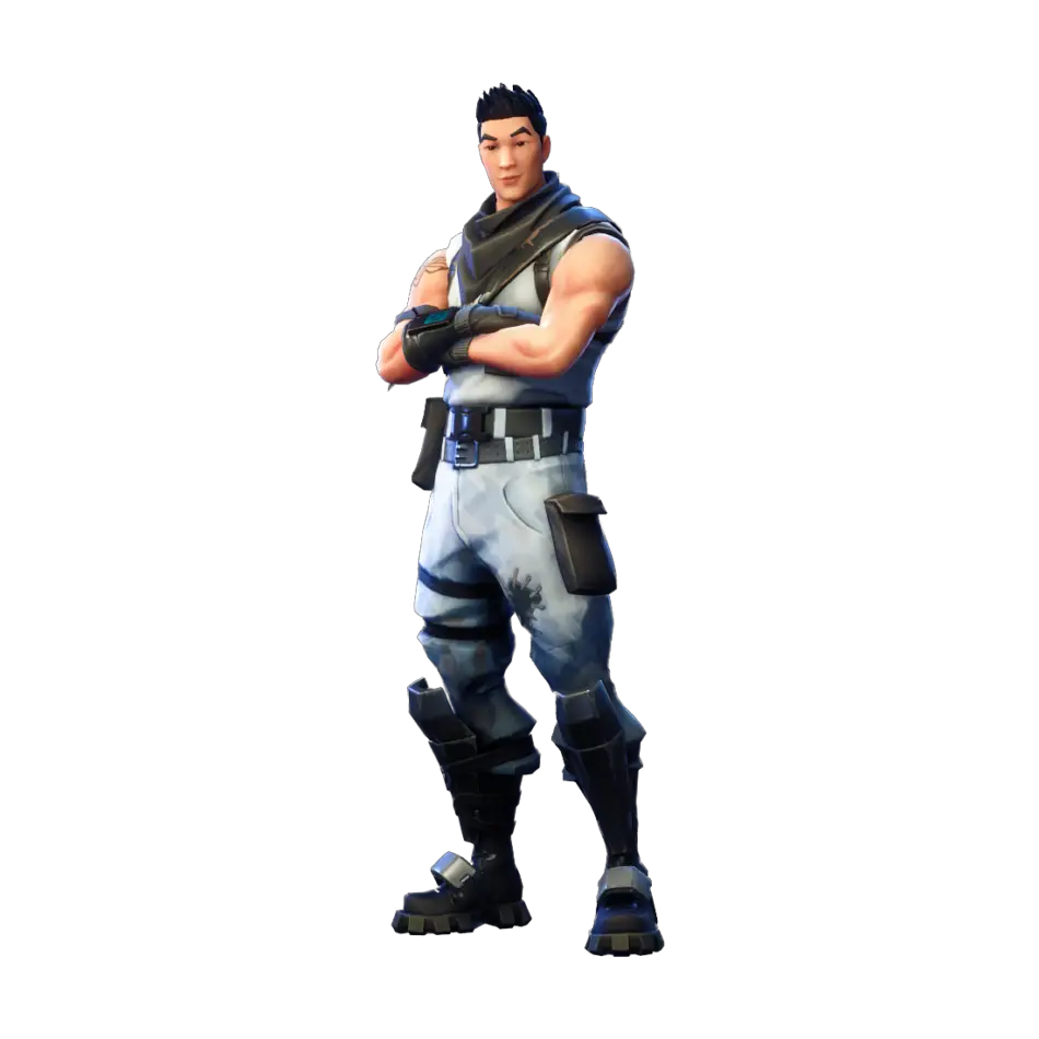 Trooper - Fortnite Skin - Icy Soldier Outfit