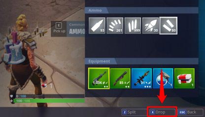 Fortnite Player Inventory How To Handle The Fortnite Inventory Equipment Perfectly