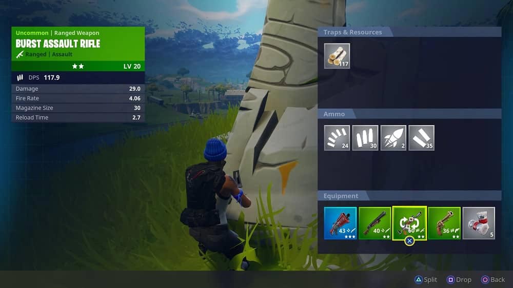 The Fortnite Inventory