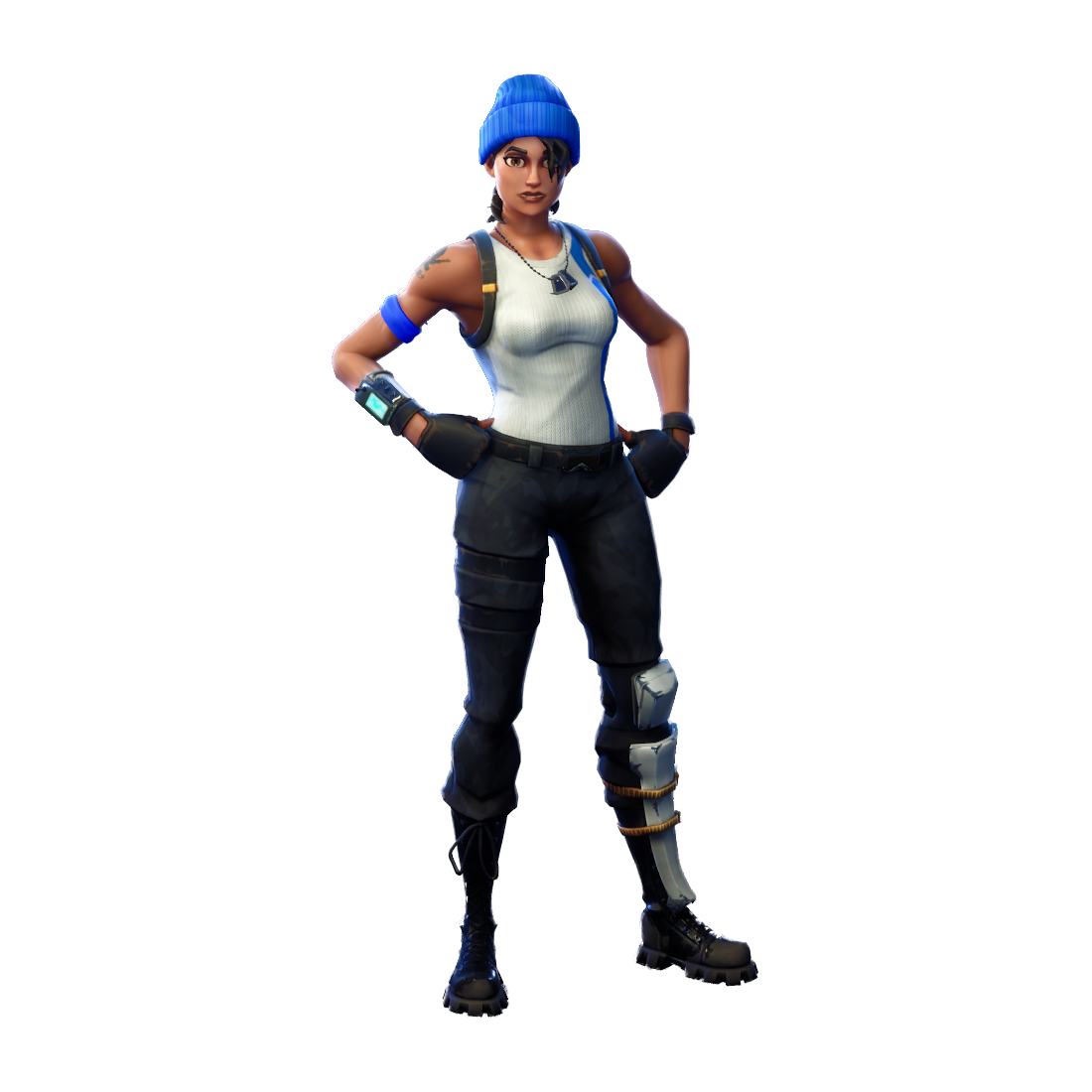 Blue Team Leader - Fortnite Skin - PS4 Exclusive Costume