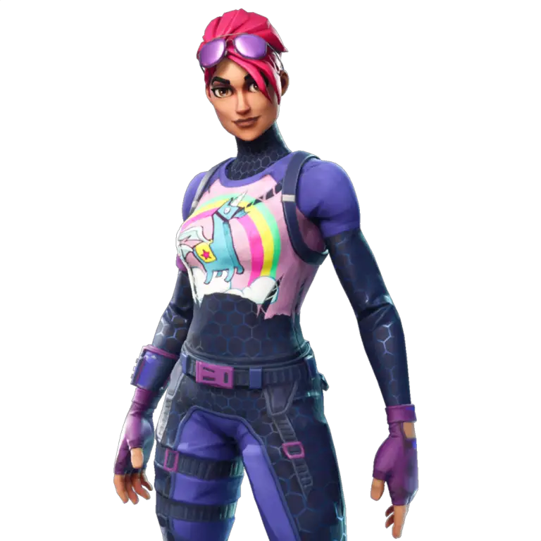 Brite Bomber - Fortnite Skin - Female Unicorn Costume