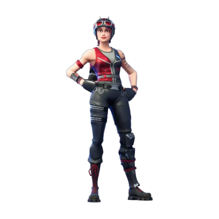 Chopper - Fortnite Skin - Female Biker Costume