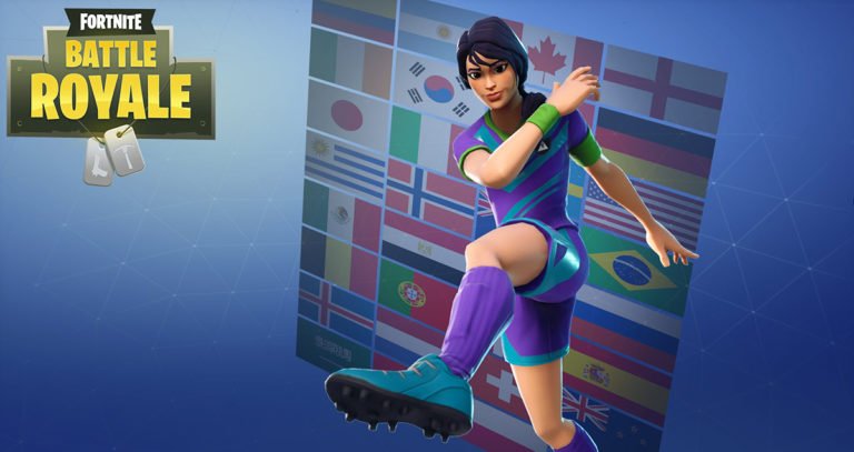 Clinical Crosser - Fortnite Skin - Female World Cup Costume