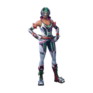 Dynamo - Fortnite Skin - Female Lucha Libre Wrestler (Luchador)