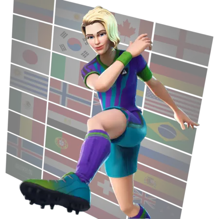 Finesse Finisher - Fortnite Skin - Blonde Soccer Girl