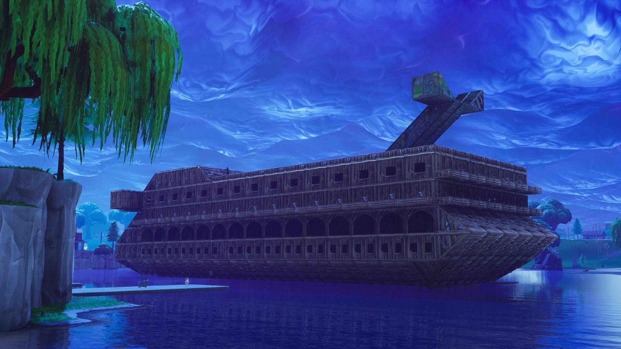 Fortnite Building Cruise Ship