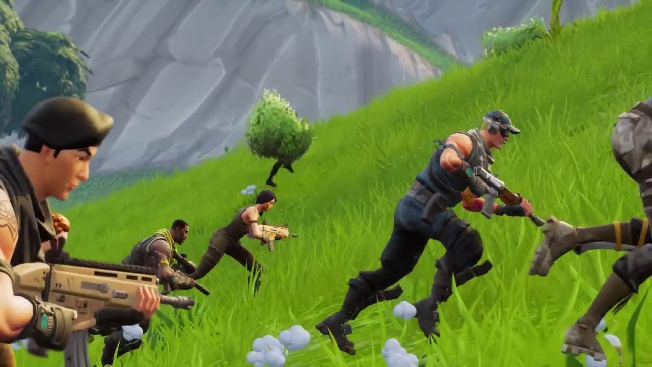 Fortnite Crouching