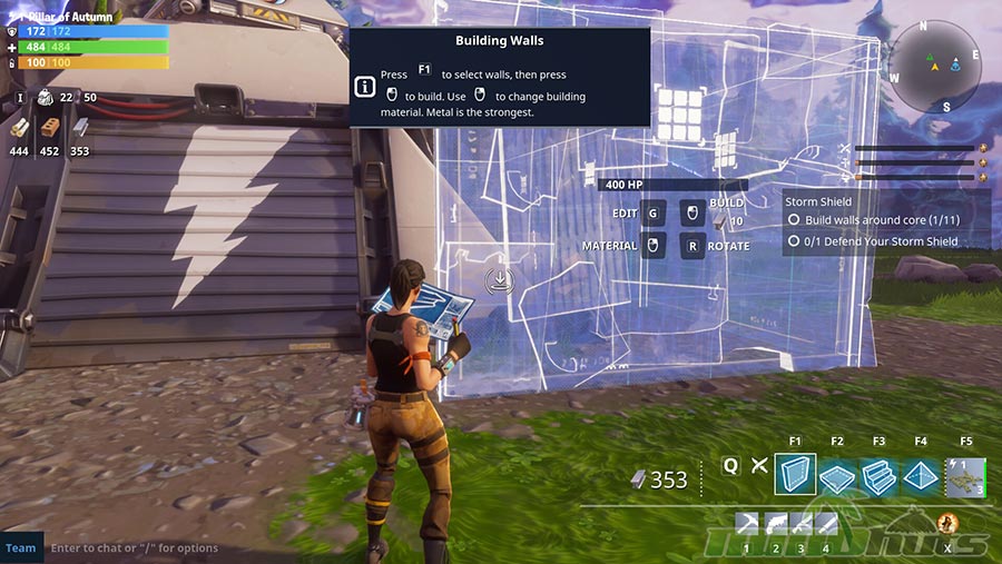 How to build in Fortnite