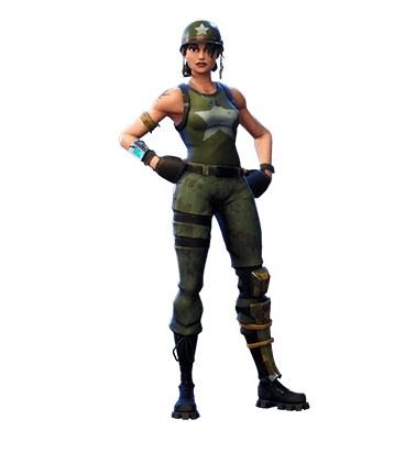 Fortnite Army Girl Skin Munitions Expert Fortnite Skin Female Military Star Soldier