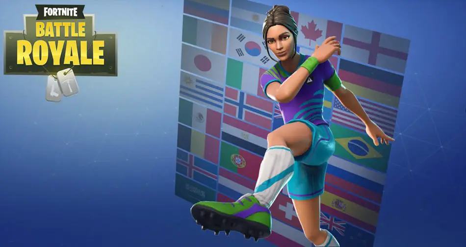 Poised Playmaker Fortnite Skin Customizable Soccer Costume 9473