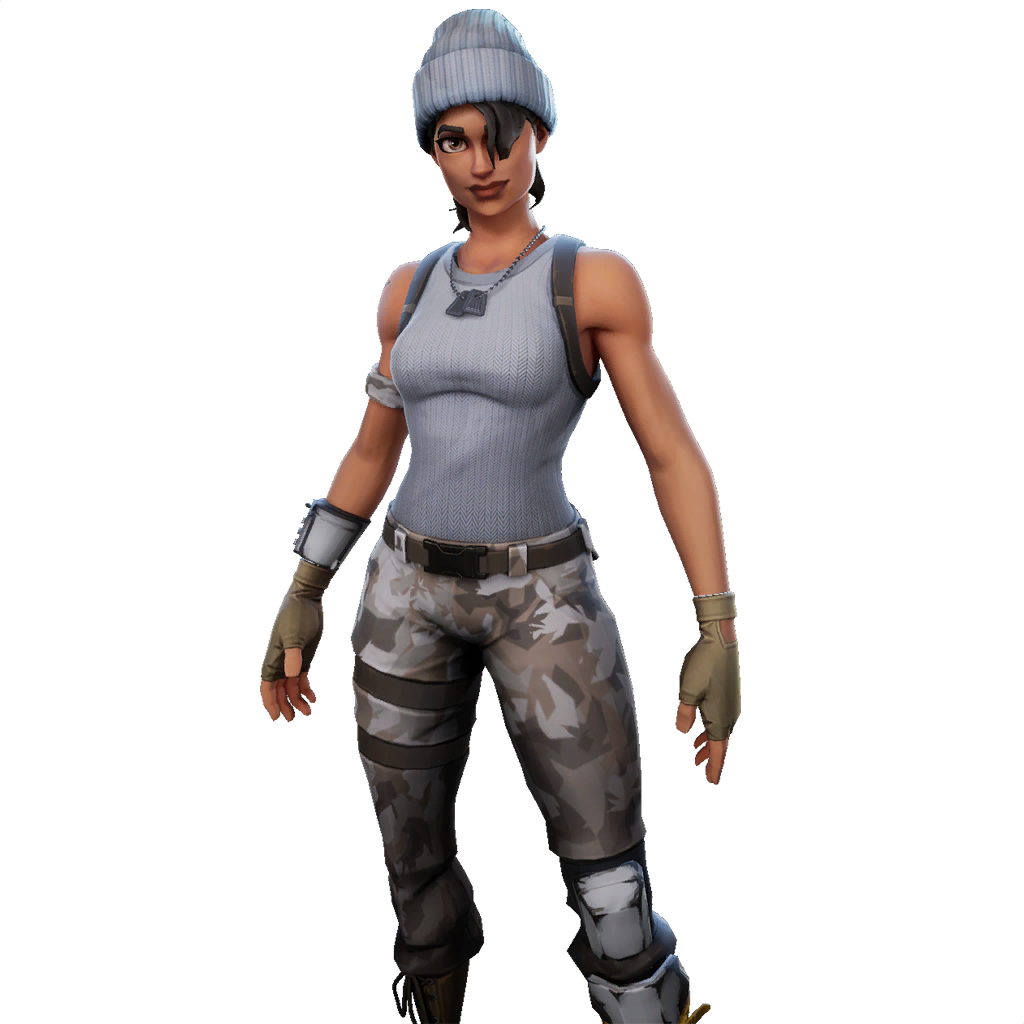 Recon Specialist - Fortnite Skin - Female White Soldier