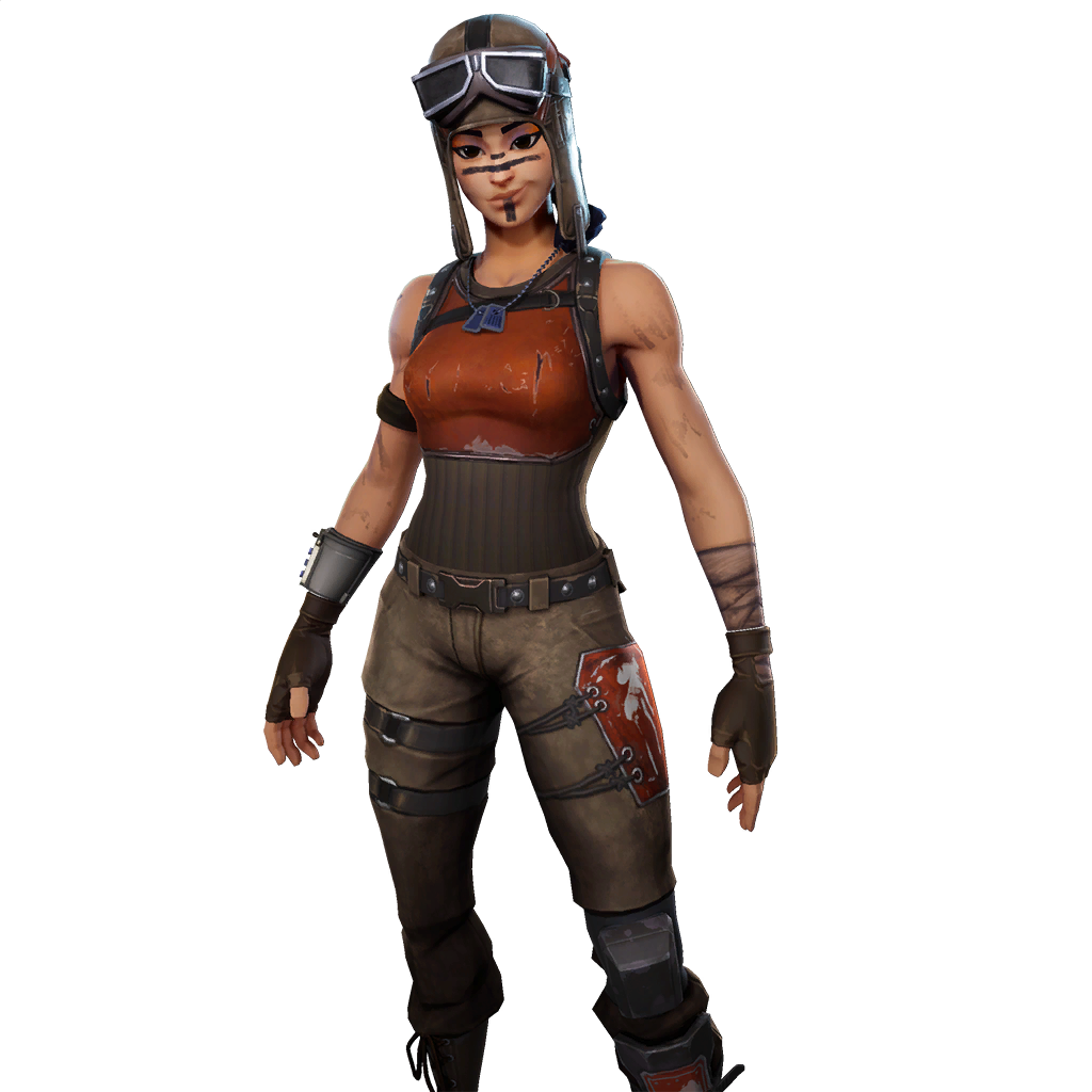 Renegade Raider - Fortnite Skin - War Painted Female Pilote