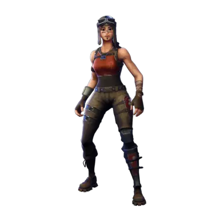 Renegade Raider - Fortnite Skin - War Painted Female Pilote