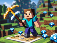 Minecraft Diamonds per Hour Calculator (Fortune & Pickaxe)