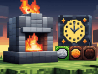 Minecraft Furnace Time & Fuel Optimizer (Real Burn Times)