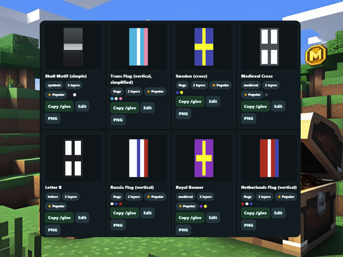 Minecraft Banner Gallery
