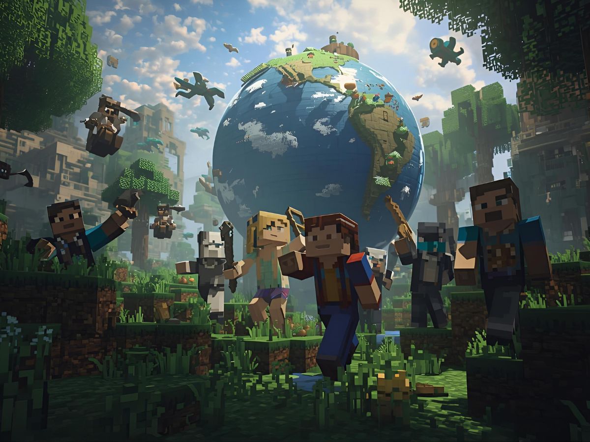 Minecraft Country Player Density