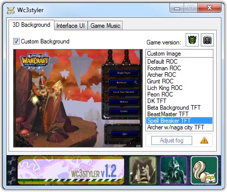 Warcraft 3 Styler Background