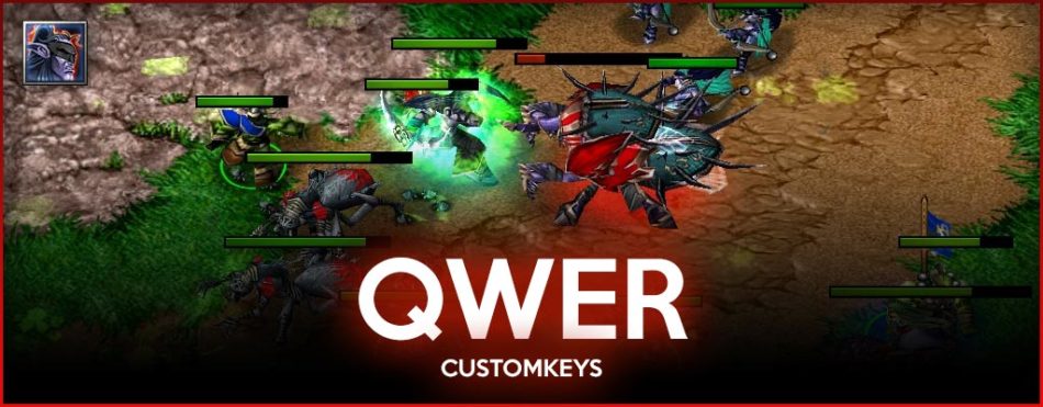 warcraft 3 custom keys qwer