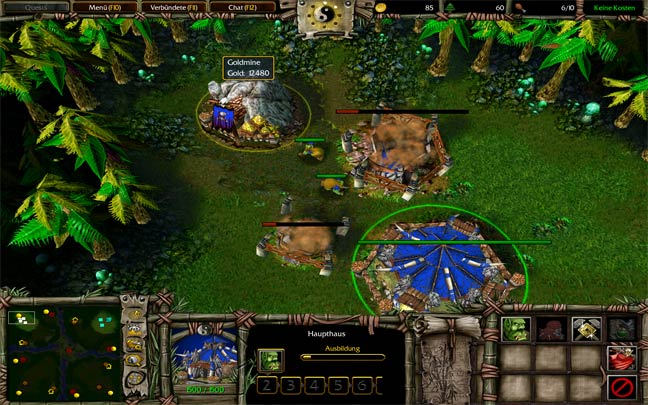 Warcraft 3 Dota Panda Mod with custom MPQ and terrain