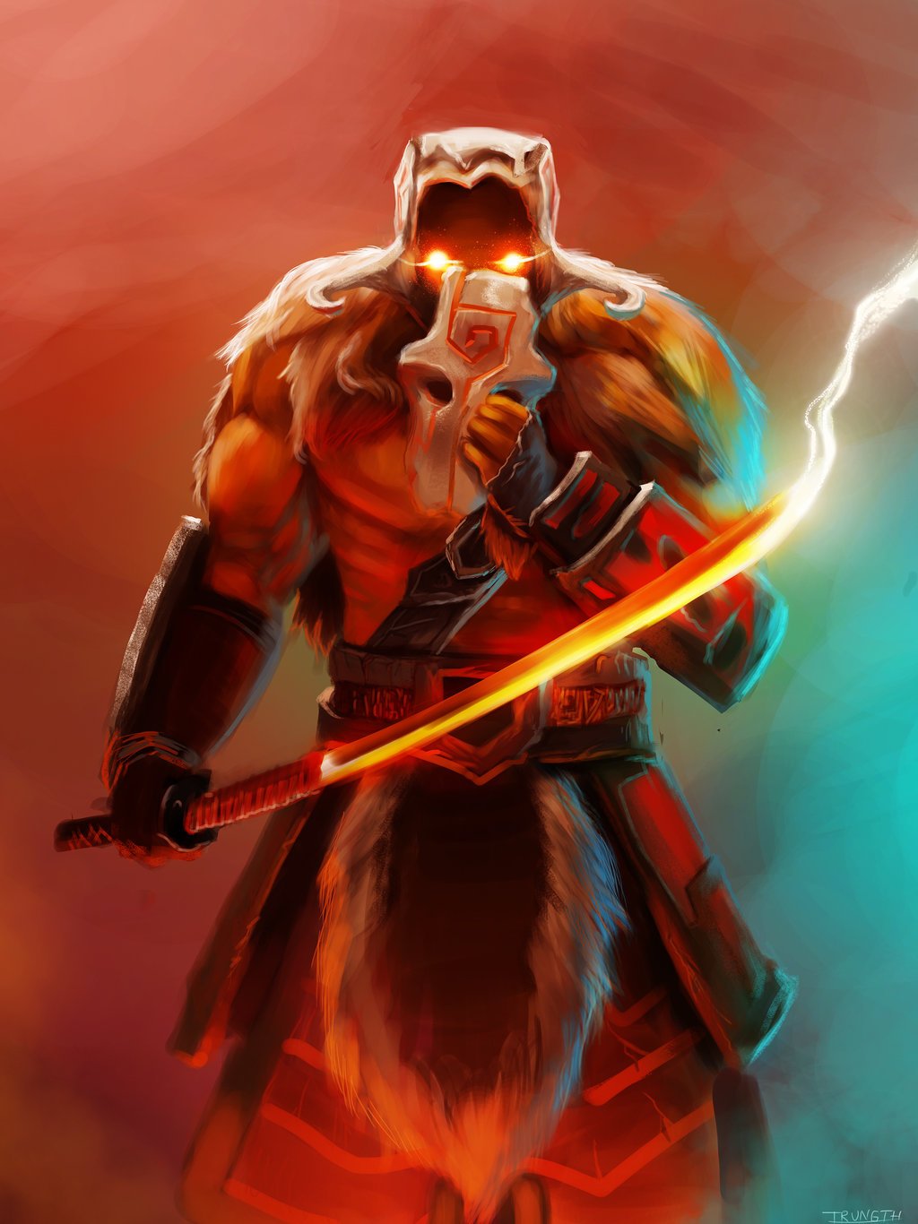 juggernaut-yunero-blademaster-dota-hero-artwork