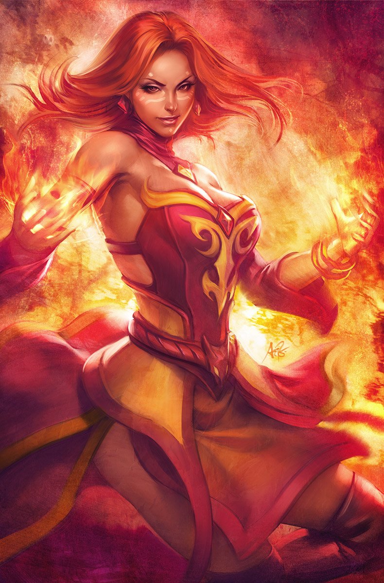 lina-is-on-fire-defense-of-the-ancients