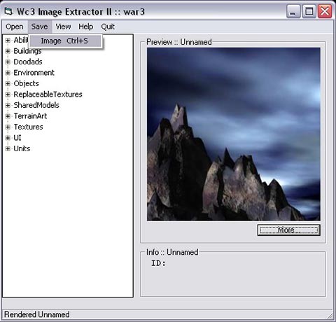 Warcraft 3 Loading Screens and Image Extractor